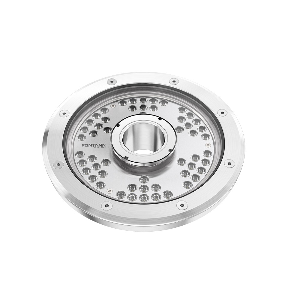 ULR990 Stainless Steel underwater LED Ring Light - Fontana Fountains