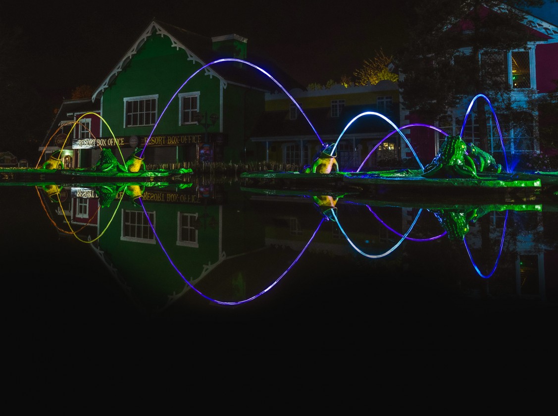 Spring Jumping Light jumping-jet-lighting – Fontana Fountains