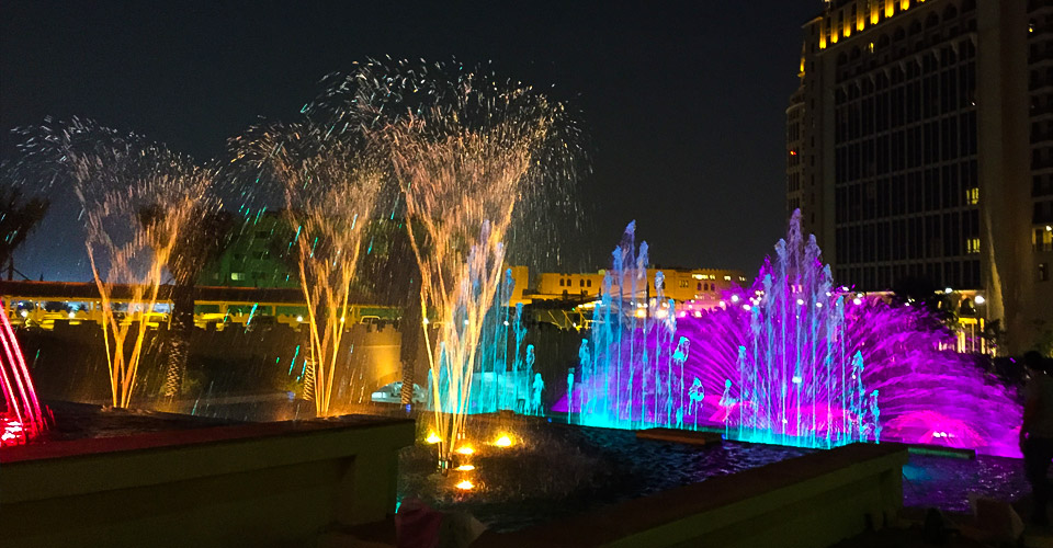 Rotating Jet Fontana Fountains